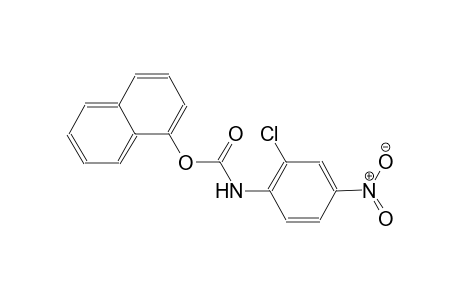 (2-Chloro-4-nitrophenyl)carbamic acid, naphthalen-1-yl ester