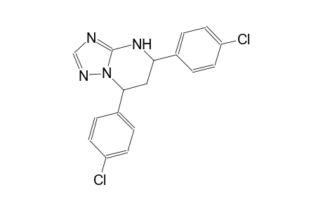 5,7-bis(4-chlorophenyl)-4,5,6,7-tetrahydro[1,2,4]triazolo[1,5-a]pyrimidine