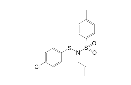 N-Allyl-N-(4-chlorophenylthio)-4-methylbenzenesulfonamide
