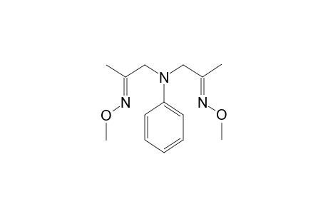 (E,E)-1,1'-(Phenylimino)bis(2"-propanone) -bis (O-methyloxime)