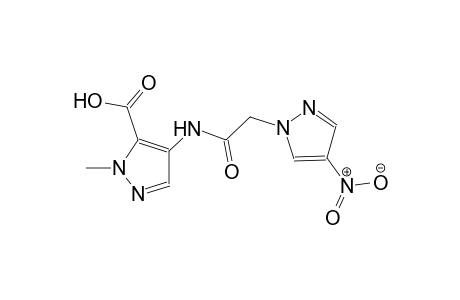 1-methyl-4-{[(4-nitro-1H-pyrazol-1-yl)acetyl]amino}-1H-pyrazole-5-carboxylic acid