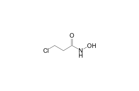 Propanamide, 3-chloro-N-hydroxy-