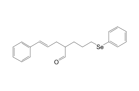 5-Benzeneselenyl-2-(3-phenyl-2-propen-1-yl)pentanal