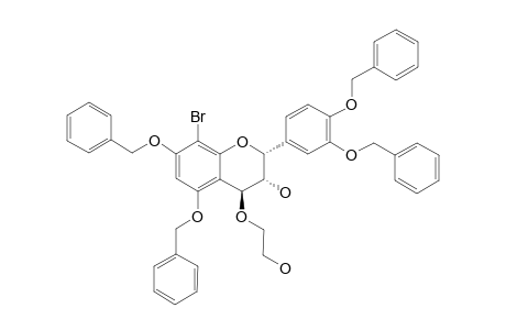 3',4',5,7-TETRA-O-BENZYL-8-BROMO-4-BETA-(2-HYDROXYETHYLOXY)-EPICATECHIN