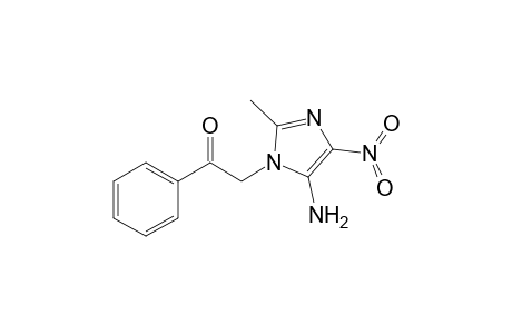 5-Amino-2-methyl-4-nitro-1-phenacylimidazole