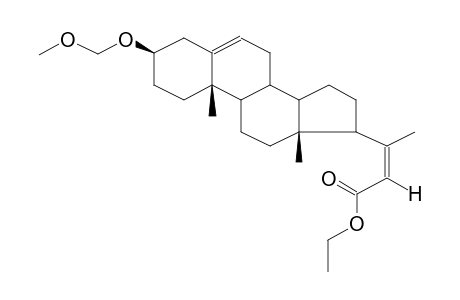 ETHYL (20Z)-3BETA-METHOXYMETHOXY-24-NOR-5,20(22)-CHOLADIEN-23-OATE