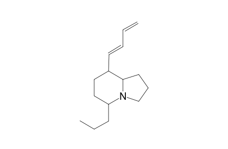 8-(Butadienyl)-5-propyl-indolizidine