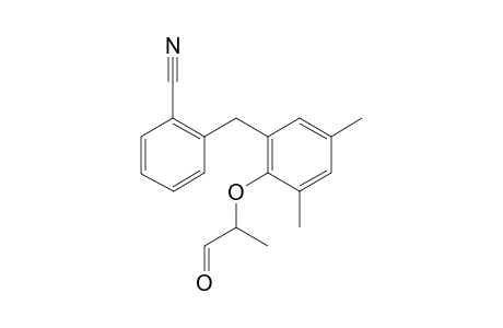 2-(3,5-Dimethyl-2-((1-oxoprop-2-yl)oxy)benzyl)benzonitrile