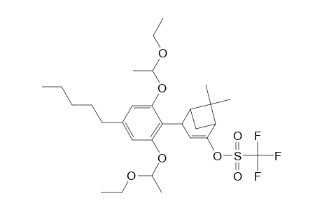 Methanesulfonic acid, trifluoro-, 4-[2,6-bis(1-ethoxyethoxy)-4-pentylphenyl]-6,6-dimethylbicyclo[3.1.1]hept-2-en-2-yl ester