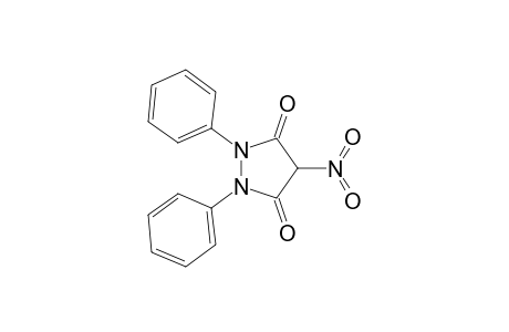 3,5-Pyrazolidinedione, 4-nitro-1,2-diphenyl-