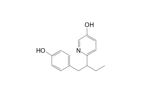 6-[1-(4-Hydroxy-benzyl)-propyl]-pyridin-3-ol