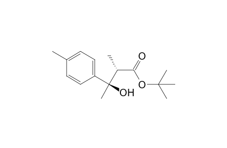 Anti-tert-butyl 3-hydroxy-2-methyl-3-(4-methyl-phenyl)butanoate