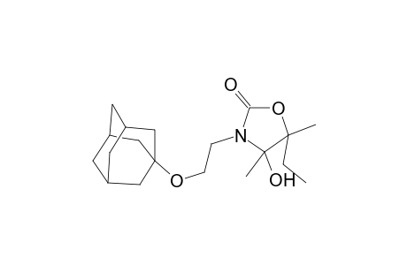 3-[2-(Adamantan-1-yloxy)-ethyl]-5-ethyl-4-hydroxy-4,5-dimethyl-oxazolidin-2-one
