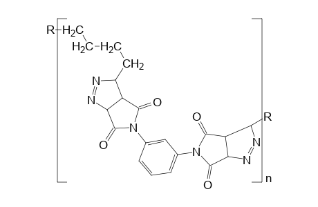 Polymeric pyrazoline derivative