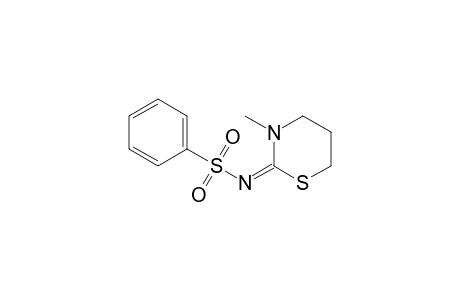 N-[3'-Methyl-(tetrahydro)-2H-1',3'-thiazin-2'-ylidene]-benzene-sulfonamide