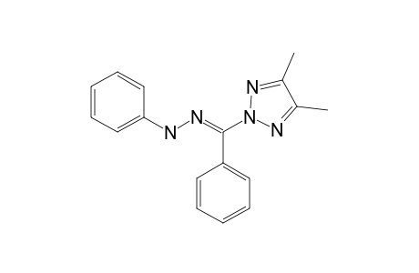 2-BENZOYL-(4,5-DIMETHYL-2H-1,2,3-TRIAZOLE)-PHENYLHYDRAZINE