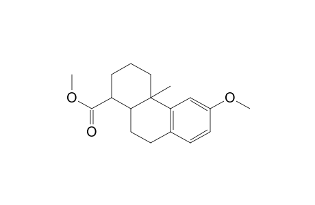 1-Phenanthrenecarboxylic acid, 1,2,3,4,4a,9,10,10a-octahydro-6-methoxy-4a-methyl-, methyl ester