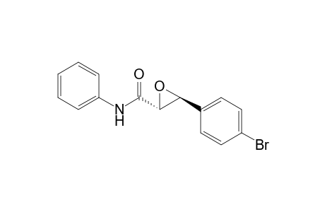 trans-3-(4-Bromophenyl)-N-phenyloxirane-2-carboxamide