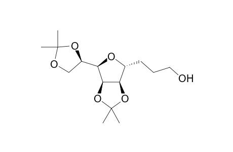 1-Deoxy-1-(3'-hydroxypropyl)-2,3:5,6-di-O-isopropylidene-.alpha.,D-mannofuranose