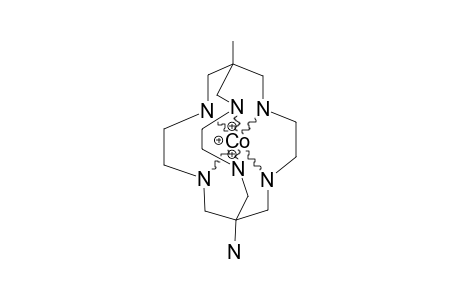 8-AMINO-1-METHYL-3,6,10,13,16,19-HEXAAZABICYClO-[6.6.6]-ICOSANE-COBALT-(III)