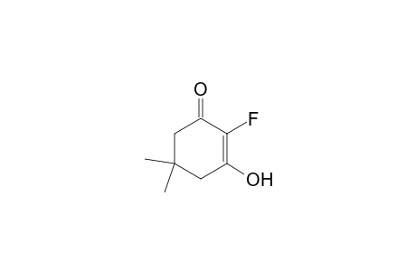 2-Fluoranyl-5,5-dimethyl-3-oxidanyl-cyclohex-2-en-1-one