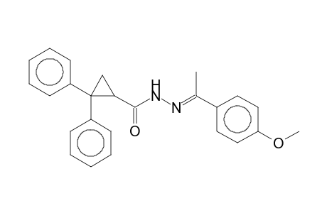 N'-[1-(4-Methoxyphenyl)ethylidene]-2,2-diphenyl-1-cyclopropanecarbohydrazide