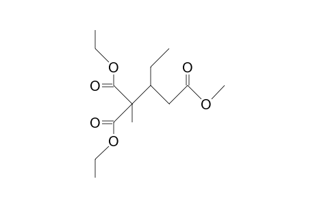 1-Methyl-2-ethyl-1,1,3-propanetricarboxylic acid, 1,1-diethyl 3-methyl ester