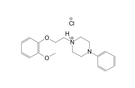 piperazinium, 1-[2-(2-methoxyphenoxy)ethyl]-4-phenyl-, chloride