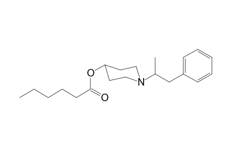 1-(1-Phenylpropan-2-yl)piperidin-4-yl hexanoate