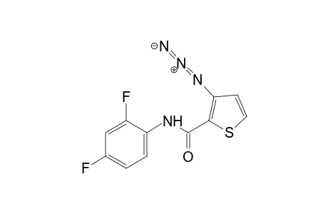 3-azido-2',4'-difluoro-2-thiophenecarboxanilide