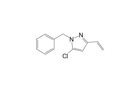 1-Benzyl-5-chloro-3-vinylpyrazole