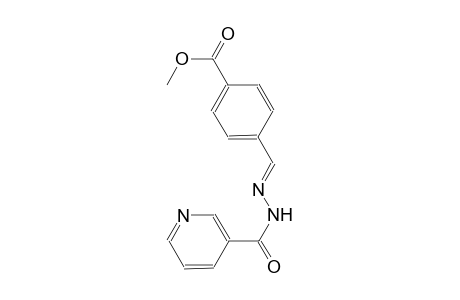 methyl 4-{(E)-[(3-pyridinylcarbonyl)hydrazono]methyl}benzoate