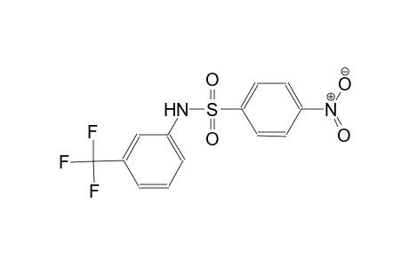 4-nitro-N-[3-(trifluoromethyl)phenyl]benzenesulfonamide