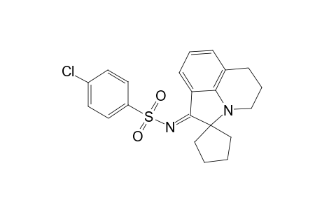 Benzenesulfonamide, 4-chloro-N-(5',6'-dihydrospiro[cyclopentane-1,2'(1'H)-[4H]pyrrolo[3,2 ,1-ij]quinolin]-1'-ylidene)-