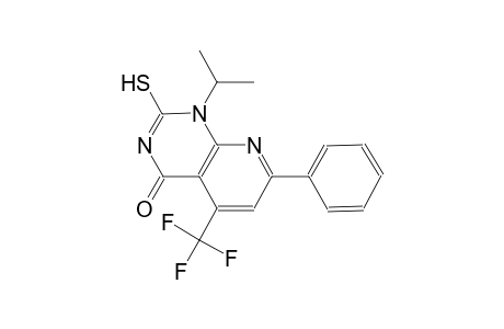 pyrido[2,3-d]pyrimidin-4(1H)-one, 2-mercapto-1-(1-methylethyl)-7-phenyl-5-(trifluoromethyl)-