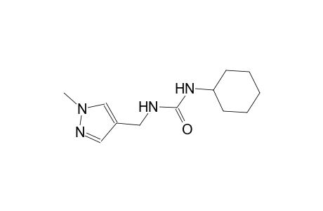 N-cyclohexyl-N'-[(1-methyl-1H-pyrazol-4-yl)methyl]urea