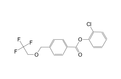 2-chlorophenyl 4-[(2,2,2-trifluoroethoxy)methyl]benzoate