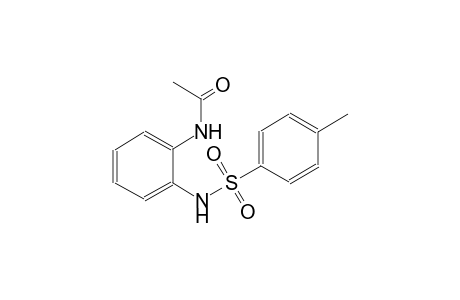 acetamide, N-[2-[[(4-methylphenyl)sulfonyl]amino]phenyl]-