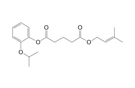 Glutaric acid, 3-methylbut-2-en-1-yl 2-isopropoxyphenyl ester