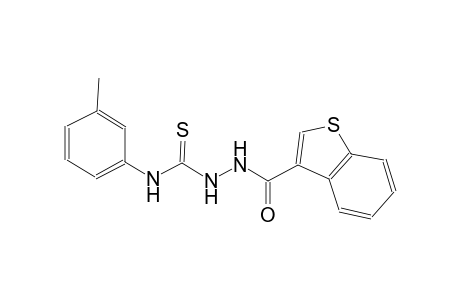2-(1-benzothien-3-ylcarbonyl)-N-(3-methylphenyl)hydrazinecarbothioamide