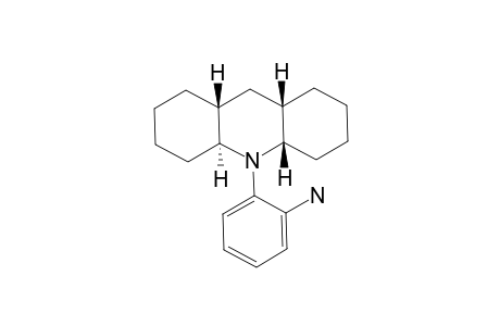 TRANS-SYN-CIS-N-(ORTHO-AMINOPHENYL)-PERHYDROACRIDINE