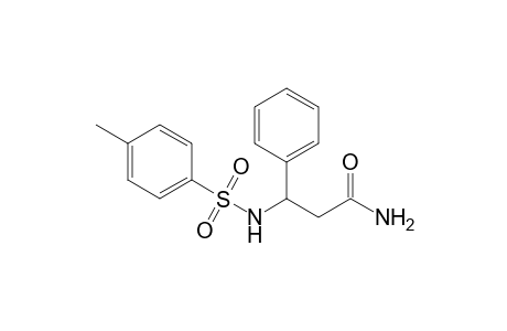 (+-)3-Phenyl-3-(toluene-4-sulfonylamino)propionamide