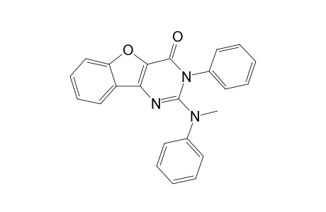 2-[Methyl(phenyl)amino]-3-phenylbenzofuro[3,2-d]pyrimidin-4(3H)-one