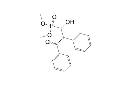 (3-CHLORO-2,3-DIPHENYL-1-HYDROXYALLYL)PHOSPHONIC ACID, DIMETHYL ESTER