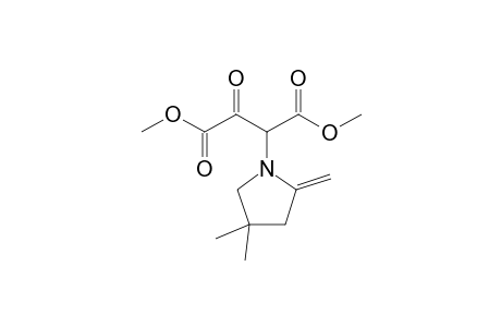 2-(4,4-dimethyl-2-methylene-1-pyrrolidinyl)-3-oxobutanedioic acid dimethyl ester