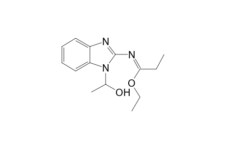 2-[Ethoxy(ethyl)imido]-1-(1'-hydroxyethyl)-1,3-benzimidazole