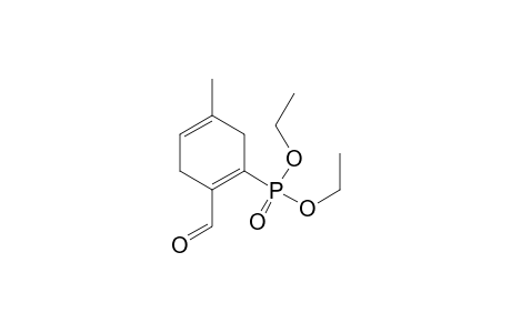 Diethyl 5-Methyl-2-formyl-1,4-cyclohexadien-1-ylphosphonate