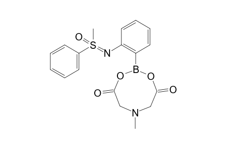 N-(Phenyl MIDA boronate-2-yl)-S-methyl-S-phenylsulfoximine