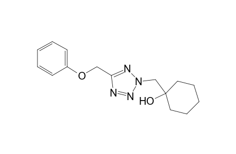 1-[[5-(phenoxymethyl)-1,2,3,4-tetrazol-2-yl]methyl]cyclohexan-1-ol