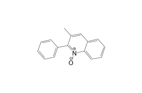 Quinoline, 3-methyl-2-phenyl-, 1-oxide